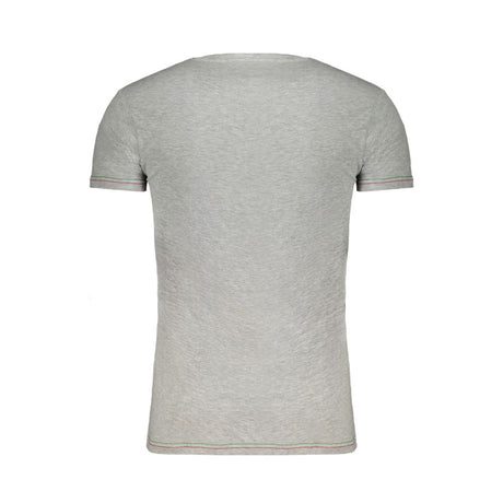 Aeronautica Militare Brown Cotton Men T-Shirt