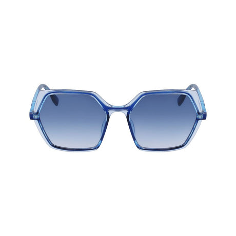 Karl Lagerfeld Blue Injected Sunglasses