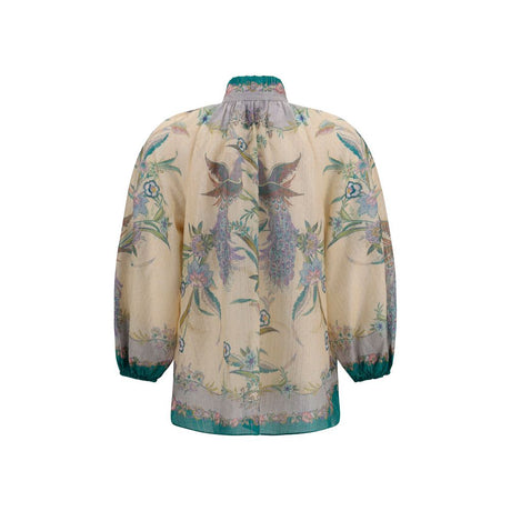 Zimmermann Multicolor Cotton Blouse