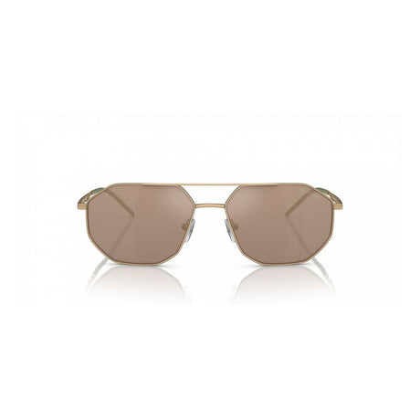 Emporio Armani Gold Metal Sunglasses