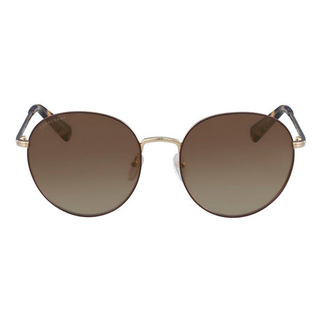 Longchamp Gold Metal Sunglasses