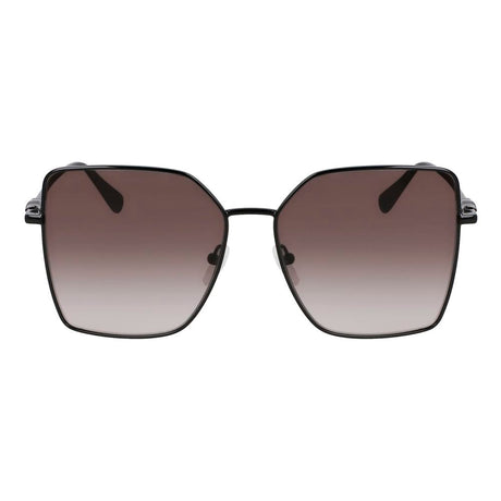 Longchamp Black Metal Sunglasses