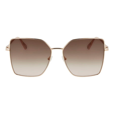 Longchamp Gold Metal Sunglasses