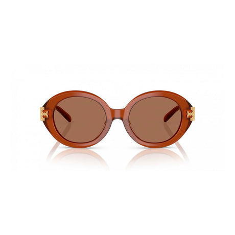 Tory Burch Brown Acetate Sunglasses