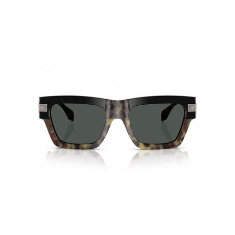 Versace Gray Acetate Sunglasses