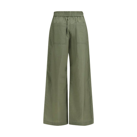 Brunello Cucinelli Bicolor Cotton Casual Pants