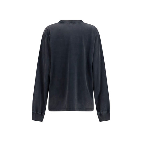 Alexander Wang Black Cotton Sweatshirt