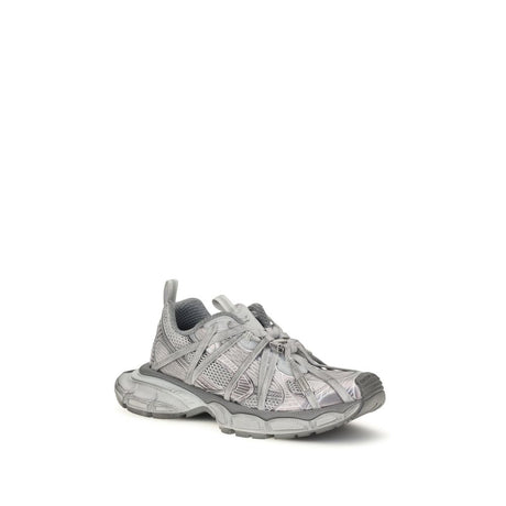 Balenciaga Gray Polyethylene Athletic Sneakers
