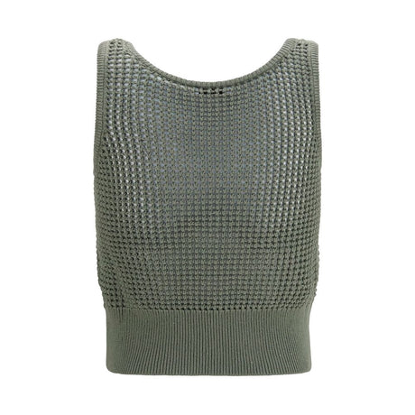 Brunello Cucinelli Bicolor Cotton Tank Tops