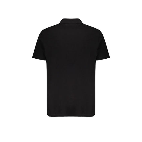 Versace Black Cotton Polo Shirt