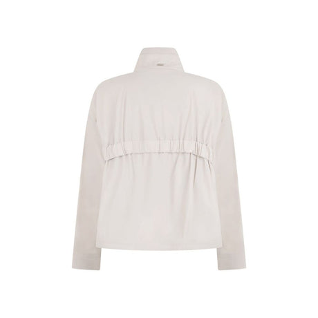 Herno Gray Polyamide Full-Length Jacket