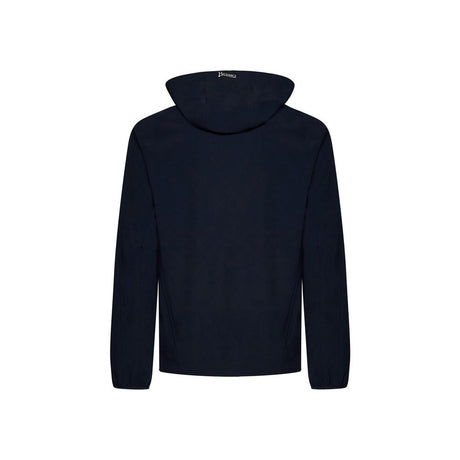 Herno Blue Elastane Shell Jacket