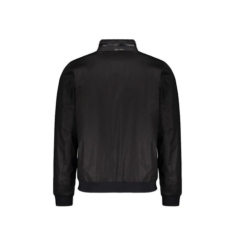Herno Black Cotton Full-Length Jacket