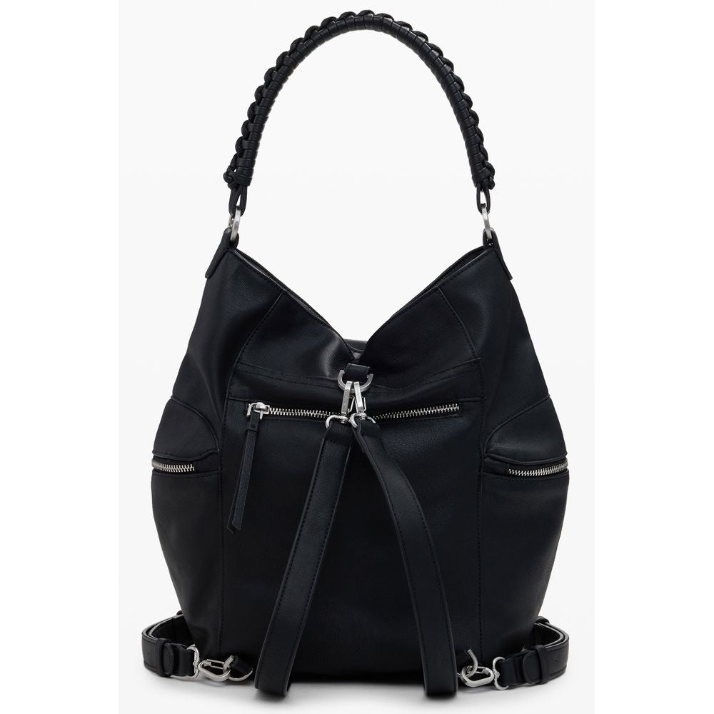 Desigual Black Polyurethane Women's Backpack