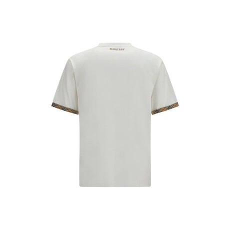 Burberry White Cotton T-Shirt