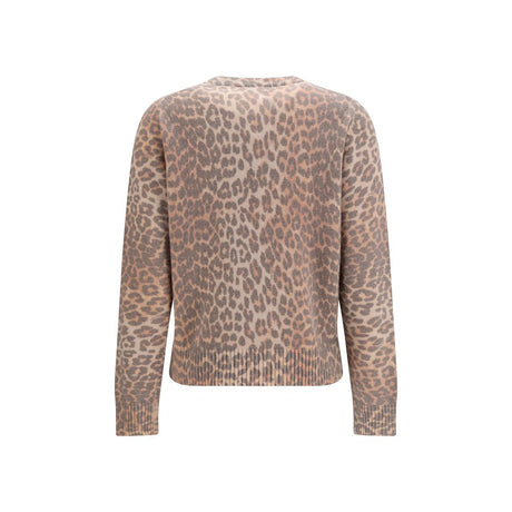 Ganni Beige Wool Oves Aries Sweatshirt