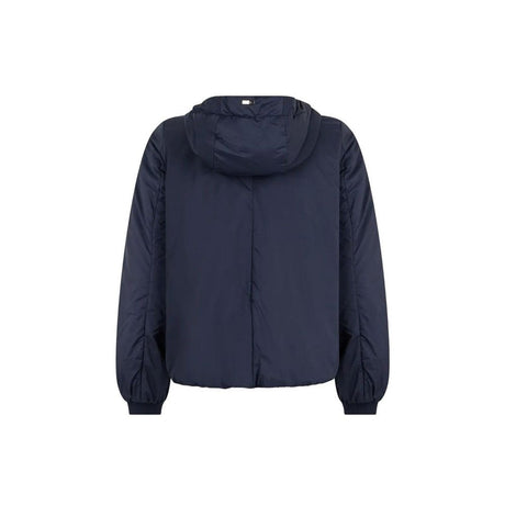 Herno Blue Polyamide Full-Length Jacket