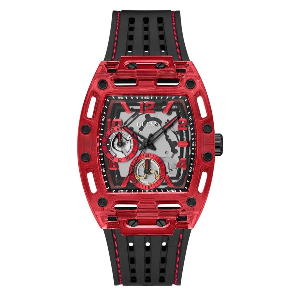 Guess Black Synthetic Sport Watch