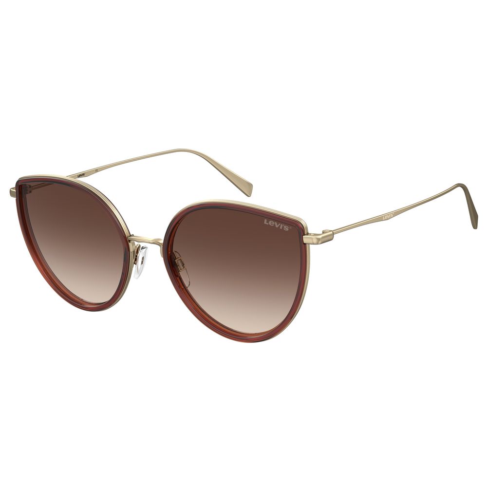 Levi's Brown Metal Sunglasses