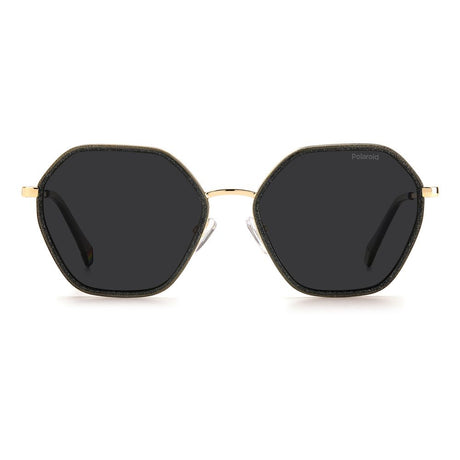 Polaroid Gray Plastic Sunglasses