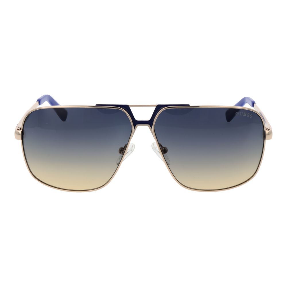 Guess Silver Metal Sunglasses
