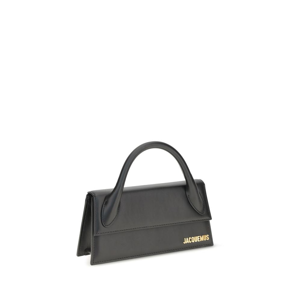 Jacquemus Black Calf Leather Bos Taurus Shoulder Bag