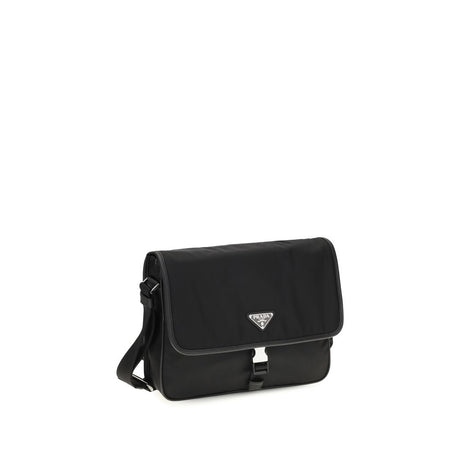Prada Black Recycled Polyamide Shoulder Bag