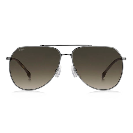 Hugo Boss Gray Metal Sunglasses