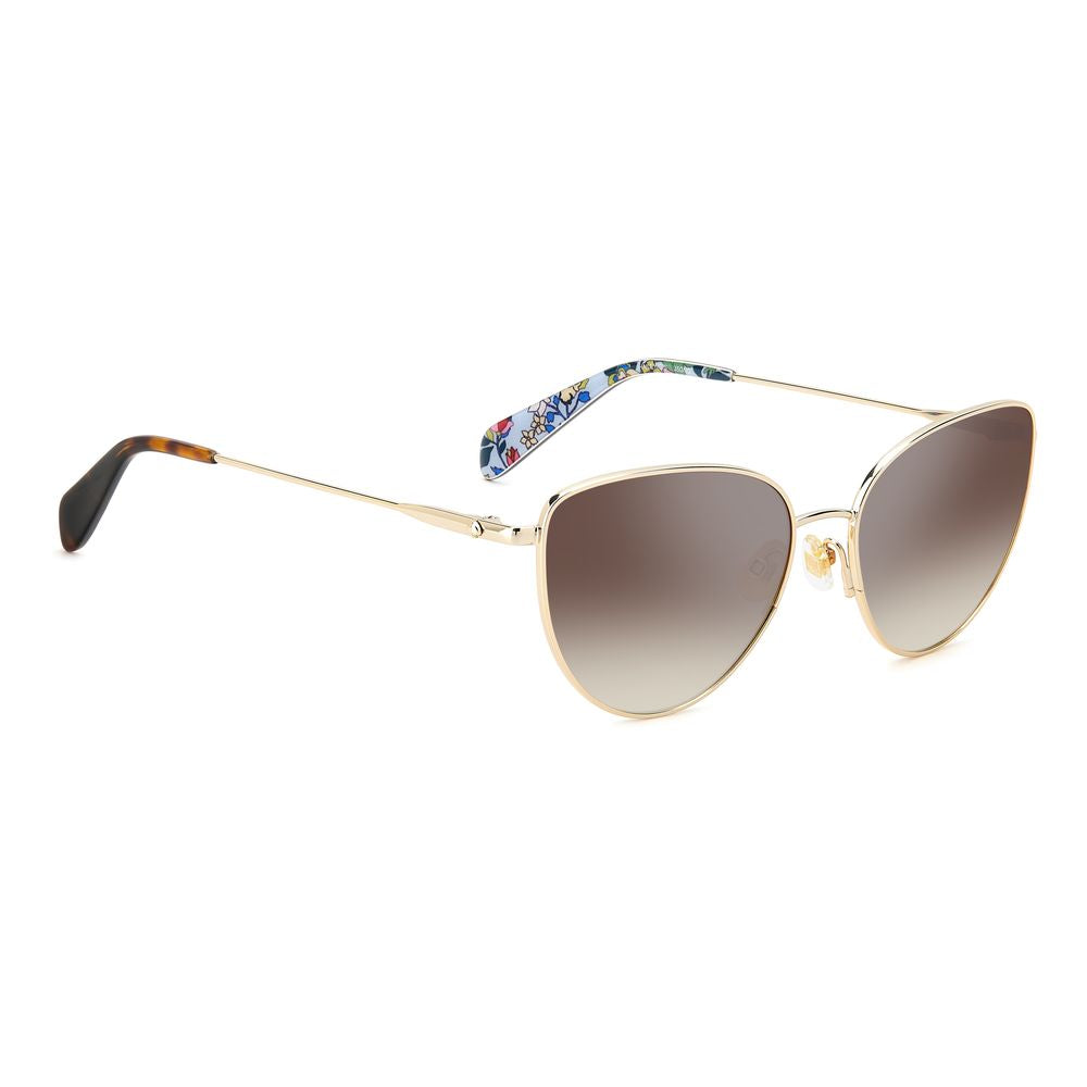 Kate Spade Gold Metal Sunglasses
