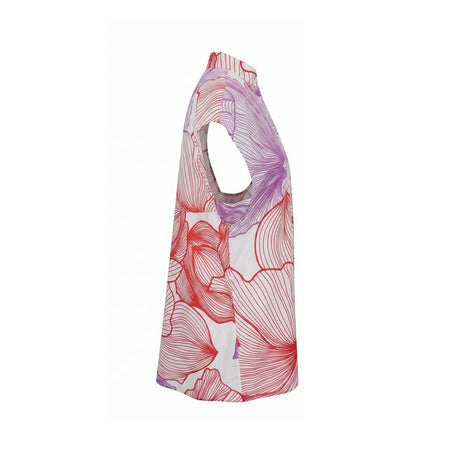 Malo Red Cotton Women Shirt