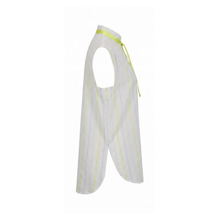 Malo White Cotton Women Shirt
