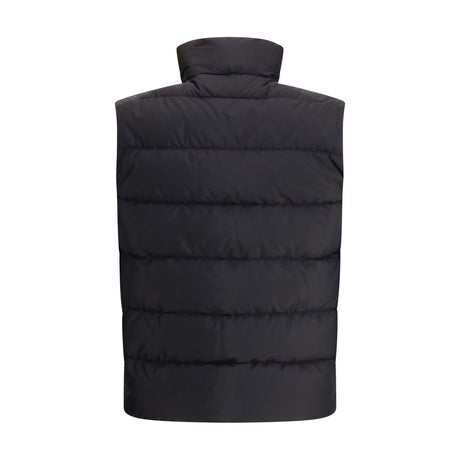 Prada Black Recycled Polyamide Sleeveless Jacket