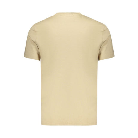 Calvin Klein Beige Cotton Men's T-Shirt