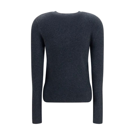 Lisa Yang Gray Cotton Sweatshirt