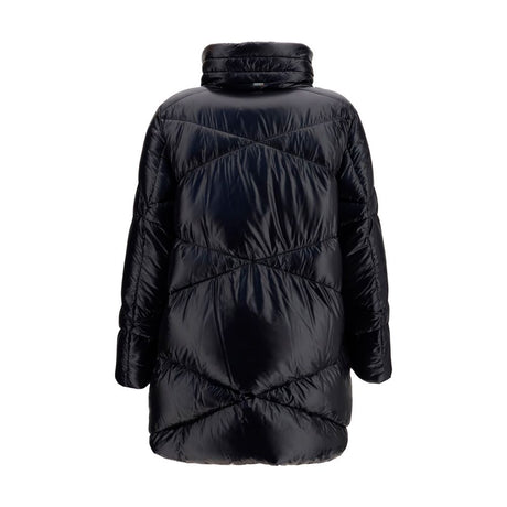 Herno Black Polyamide Full-Length Jacket