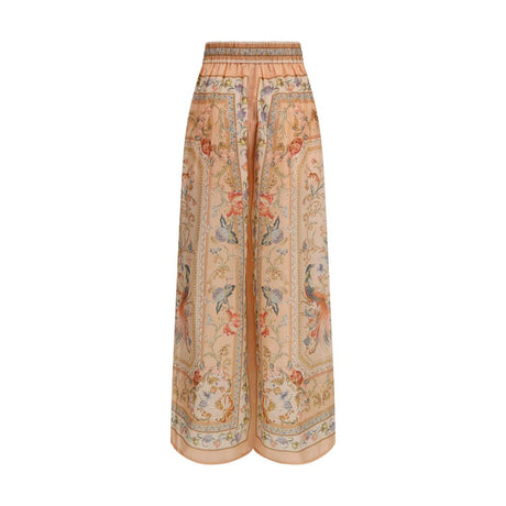 Zimmermann Multicolor Silk Casual Pants