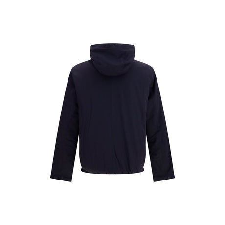 Herno Blue Goose Down Full-Length Jacket