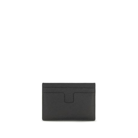 Tom Ford Black Calf Leather Bos Taurus Wallet