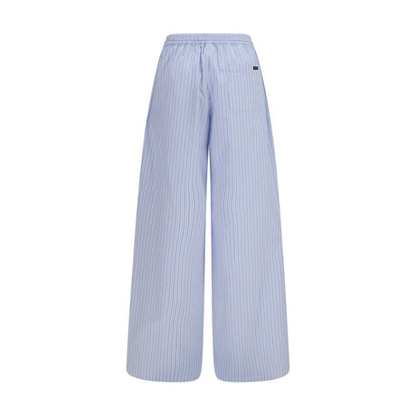 Dolce & Gabbana Blue Cotton Casual Pants