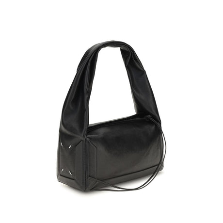 Maison Margiela Black Leather Handbag