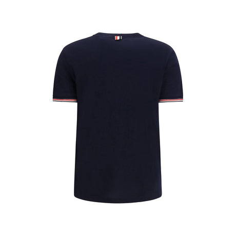 Thom Browne Blue Wool Oves Aries T-Shirt