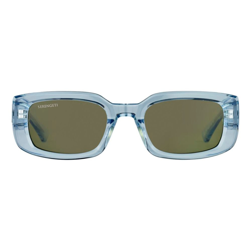 Serengeti Blue Plastic Sunglasses