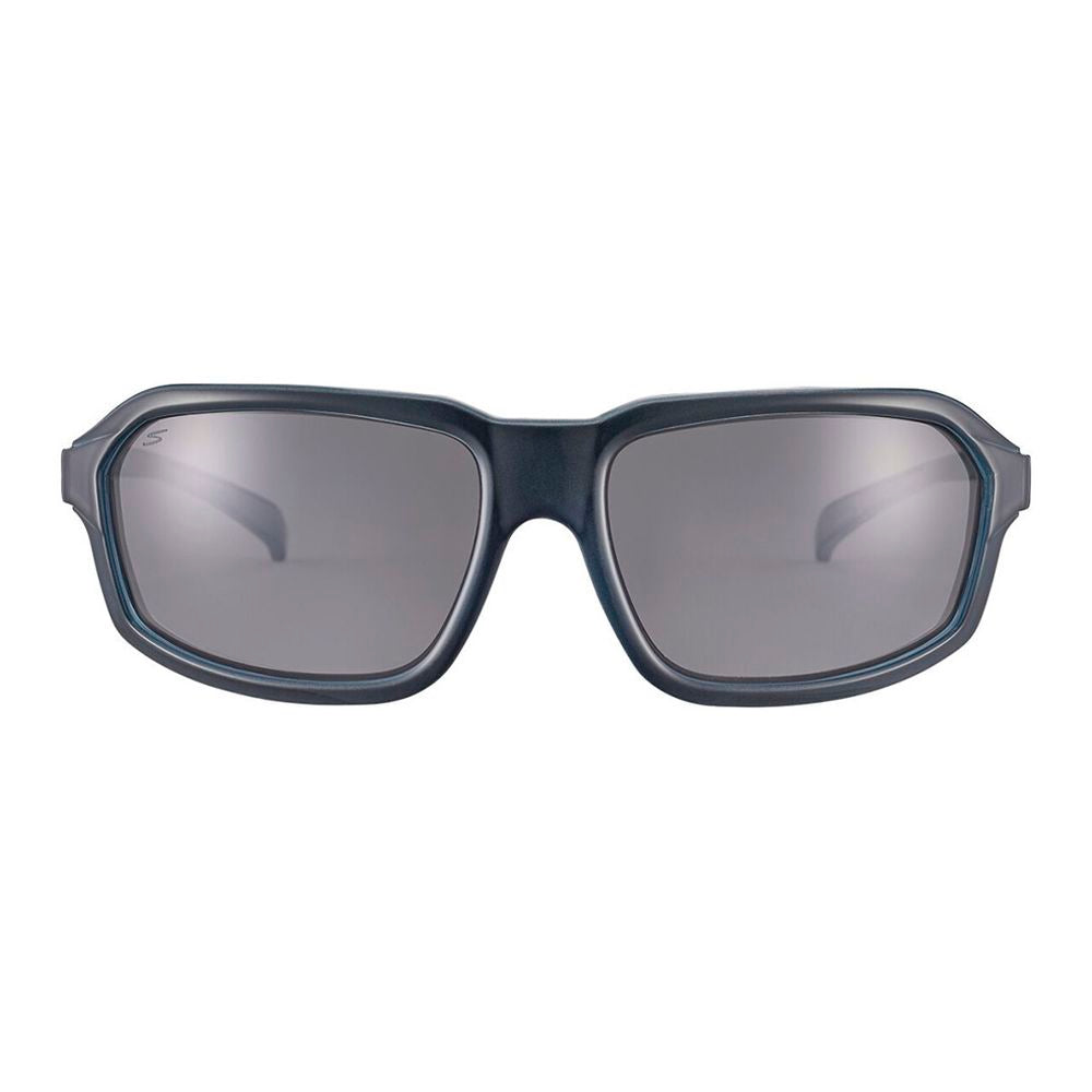 Serengeti Blue Resin Sunglasses