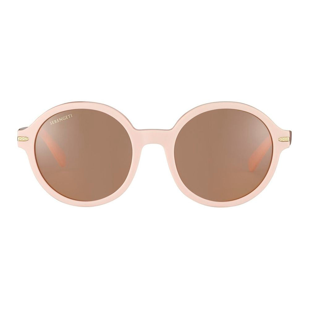 Serengeti Beige Resin Sunglasses