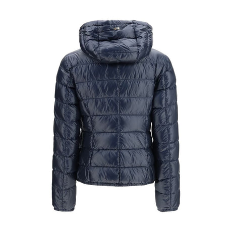 Herno Blue Polyamide Full-Length Jacket