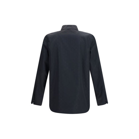 Gucci Black Polyamide Full-Length Jacket