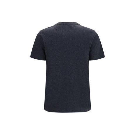 Brunello Cucinelli Gray Cotton T-Shirt