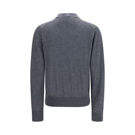 Loulou De Saison Gray Cashmere Shirt
