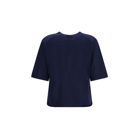 Loulou De Saison Blue Cashmere T-Shirt