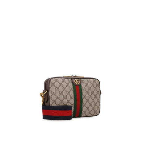 Gucci Beige Cotton Shoulder Bag